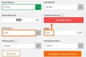 Order Arten erklärt